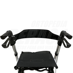 Imagen de ANDADOR ROLLATOR "LIBERTY" de Diseño Moderno, Plegable, 4 Ruedas, Frenos, Asiento y Bolso.
