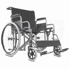 SILLA DE RUEDAS REFORZADA Super Ancho Extra de Asiento - Usuarios Hasta 150 Kg. | Importada