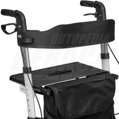 Imagen de ANDADOR ROLLATOR "LIBERTY" de Diseño Moderno, Plegable, 4 Ruedas, Frenos, Asiento y Bolso.