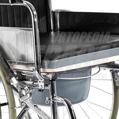 Silla De Ruedas STANDARD Autotraslado con INODORO PORTÁTIL Y BACINILLA | Importada en internet