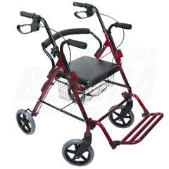 Imagen de Andador ROLLATOR + SILLA DE RUEDAS - Producto Multifuncional 2 en 1 | Importado