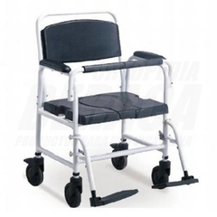 Silla de Ruedas HIGIÉNICA para Baño y Ducha de ALUMINIO | Importada - comprar online