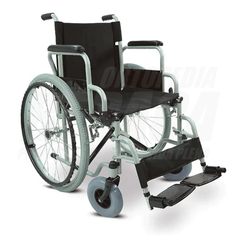 Silla de Ruedas STANDARD Diseño EUROPEO, Desmontable y Plegable AUTOTRASLADO Ruedas 60/20cm | Importada