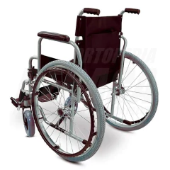 Silla de Ruedas STANDARD Diseño EUROPEO, Desmontable y Plegable AUTOTRASLADO Ruedas 60/20cm | Importada en internet