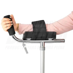 Bastón Canadiense HEMIPLEJICOS con Apoyo Ante-Braquial | Importado - comprar online