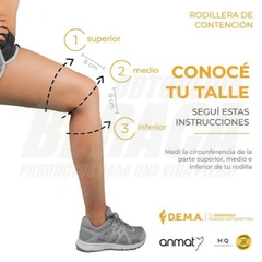 Rodillera TUBO Corta de Neoprene en internet