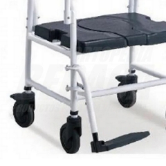 Silla de Ruedas HIGIÉNICA para Baño y Ducha de ALUMINIO | Importada - ORTOPEDIA BERACA