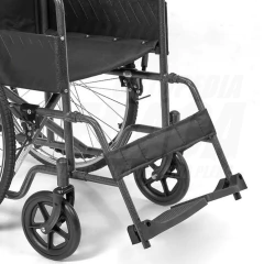 SILLA DE RUEDAS Modelo: ECONÓMICA, Semi-Fija, Plegable de AUTOTRASLADO, Ruedas 60/20cm | Importada - ORTOPEDIA BERACA