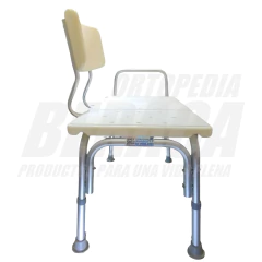 BANCO Asiento DE TRANSFERENCIA Para Bañera o Ducha de ALUMINIO | Importado - ORTOPEDIA BERACA