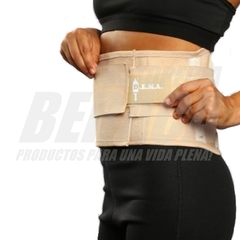 FAJA Lumbar BALLENADA Reforzada; Baja Altura: 20cm | Unisex