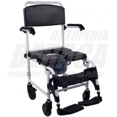 Silla De Ruedas HIGIÉNICA Para BAÑO Y DUCHA de ALUMINIO | Importada en internet