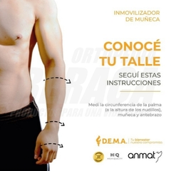 INMOVILIZADOR LARGO DE MUÑECA | Férula Térmica de Neoprene - ORTOPEDIA BERACA