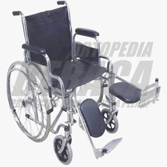 Silla De Ruedas STANDARD CON SISTEMA ELEVA PIERNAS Ruedas 60/20 Macizas | Importada - comprar online