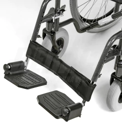 Silla de Ruedas STANDARD Desmontable y Plegable AUTOTRASLADO Ruedas 60/20cm. Símil Neumáticas en internet