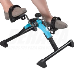 Pedalera Plegable COMPUTARIZADA con DISPLAY | PED100-CC Para Ejercicios de Rehabilitación Miembros Inferiores y Superiores