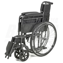 Imagen de SILLA DE RUEDAS Modelo: ECONÓMICA, Semi-Fija, Plegable de AUTOTRASLADO, Ruedas 60/20cm | Importada