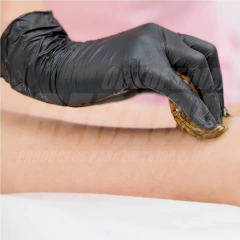 GUANTES DE NITRILO NEGROS - Sin Polvo - Descartanles