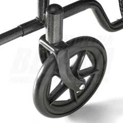 SILLA DE RUEDAS Modelo: ECONÓMICA, Semi-Fija, Plegable de AUTOTRASLADO, Ruedas 60/20cm | Importada
