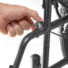 SILLA DE RUEDAS Modelo: ECONÓMICA, Semi-Fija, Plegable de AUTOTRASLADO, Ruedas 60/20cm | Importada - comprar online