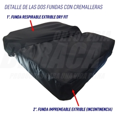 ALMOHADÓN POSICIONADOR CON NÚCLEO DE GEL para Sillas de Ruedas - ORTOPEDIA BERACA