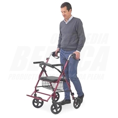 Andador ROLLATOR + SILLA DE RUEDAS - Producto Multifuncional 2 en 1 | Importado - comprar online