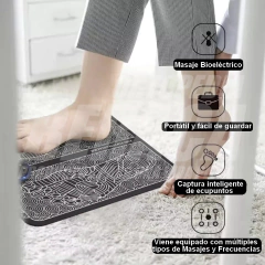 ELECTRO ESTIMULADOR ALFOMBRA MASAJEADORA DE PIES CON EMS - ORTOPEDIA BERACA