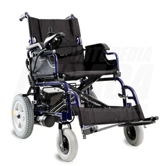 Silla de Ruedas Motorizada Eléctrica MODELO: TRANSPORTE, Plegable y Desmontable | 110A