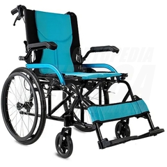 SILLA DE RUEDAS DE ALUMINIO REFORZADA Ultra Liviana y Compacta | Importada