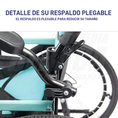 SILLA DE RUEDAS DE ALUMINIO REFORZADA Ultra Liviana y Compacta | Importada - tienda online