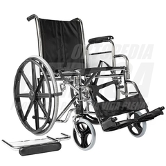 Silla De Ruedas STANDARD BLACK WHEELS Desmontable Y Plegable AUTOTRASLADO Ruedas 60/20cm Macizas | Importada - comprar online