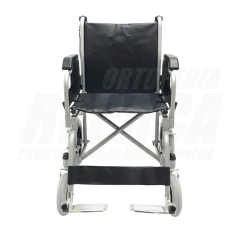 Silla De Ruedas de TRASLADO / PASEO Plegable y Desmontable Ruedas Símil Neumáticas 30/20cm. | Importada - ORTOPEDIA BERACA