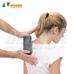 Rolo MASAJEADOR y ESTIMULADOR Inflable ACTIV ROLL de GYMNIC - Estimulación Masajes Yoga Pilates | Importado en internet