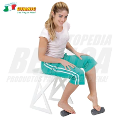 Rolo MASAJEADOR y ESTIMULADOR Inflable ACTIV ROLL de GYMNIC - Estimulación Masajes Yoga Pilates | Importado - ORTOPEDIA BERACA