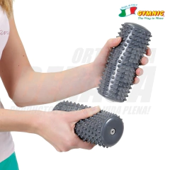 Rolo MASAJEADOR y ESTIMULADOR Inflable ACTIV ROLL de GYMNIC - Estimulación Masajes Yoga Pilates | Importado - tienda online