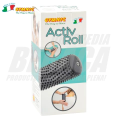 Imagen de Rolo MASAJEADOR y ESTIMULADOR Inflable ACTIV ROLL de GYMNIC - Estimulación Masajes Yoga Pilates | Importado