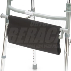 Imagen de ANDADOR DE ALUMINIO CON ASIENTO Enrollable SIN RUEDAS | Importado