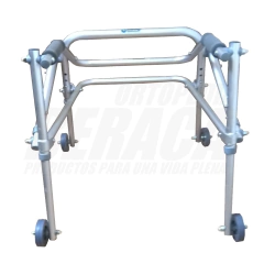 Andador PEDIÁTRICO POSTERIOR Tamaño: CHICO de Aluminio | Importado - ORTOPEDIA BERACA