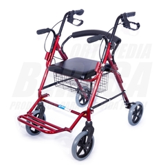 Andador ROLLATOR + SILLA DE RUEDAS - Producto Multifuncional 2 en 1 | Importado