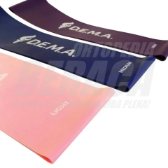 Kit de 3 BANDAS CIRCULARES de Látex DIFERENTES DENSIDADES | Rehabilitción, Fitness, GYM. en internet