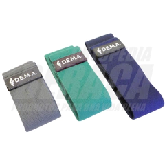KIT DE 3 BANDAS CIRCULARES DE TELA REFORZADA Interior Antideslizante para Rehabilitación, Fitness, Gym. - comprar online