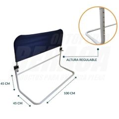 BARANDA PARA CAMA PLUS + MESA DE CAMA + REGULABLE EN ALTURA MULTIFUNCIONAL para Camas Convencionales y Somieres en internet