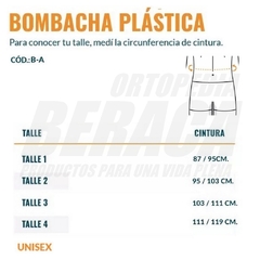 BOMBACHA PLÁSTICA de PVC Impermeable - TALLE: MEDIANO - Anti desborde de Pañal | Nacional en internet