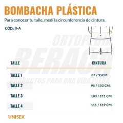 BOMBACHA PLÁSTICA de PVC Impermeable - TALLE: GRANDE - Anti desborde de Pañal | Nacional en internet
