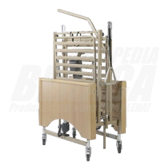Imagen de Cama Ortopédica MOTORIZADA ELÉCTRICA ROBÓTICA DE LUJO con Ruedas Hospitalarias | Importada