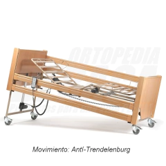 Imagen de Cama Ortopédica MOTORIZADA ELÉCTRICA ROBÓTICA DE LUJO con Ruedas Hospitalarias | Importada