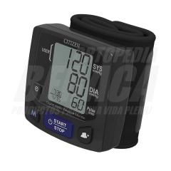 Tensiómetro Digital AUTOMÁTICO DE MUÑECA Citizen | CH-618