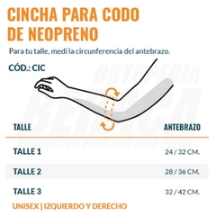 Imagen de CINCHA para Codo de Tenista o Golfista | NEOPRENE