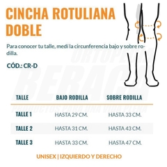 CINCHA DOBLE ROTULIANA de Neoprene en internet