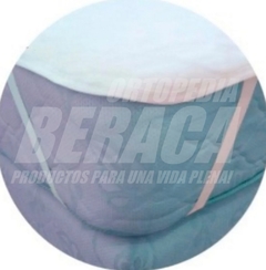 PROTECTOR IMPERMEABLE DE COLCHÓN de 1 Plaza | Fabricada en TOALLA Y PVC