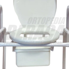 Inodoro Portátil + Elevador de Inodoro - IDEAL USUARIOS DE SILLAS DE RUEDAS - Único REFORZADO CON APOYABRAZOS EXTRAÍBLES con TABLA SOFT | Nacional - tienda online
